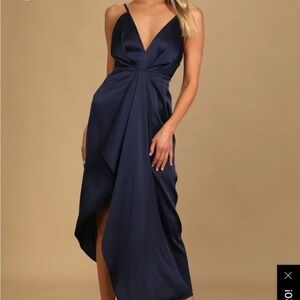 Navy Blue Lulus Dress
